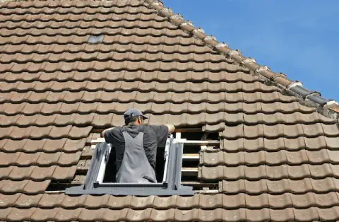 Pose de velux - La Montagne